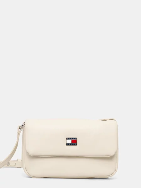 Geantă de mână Tommy Jeans bej
