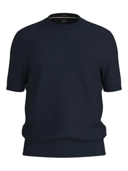 Tricou Boss scurt albastru