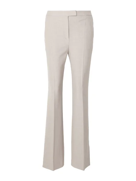 BOSS Pantaloni cu dungă deschis gri