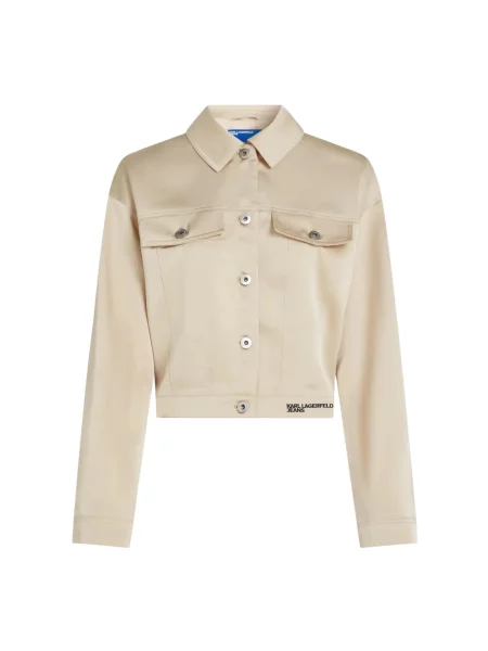 Kurtka Karl Lagerfeld beżowa
