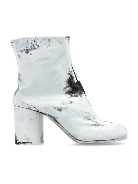 Botki Maison Margiela skórzane białe