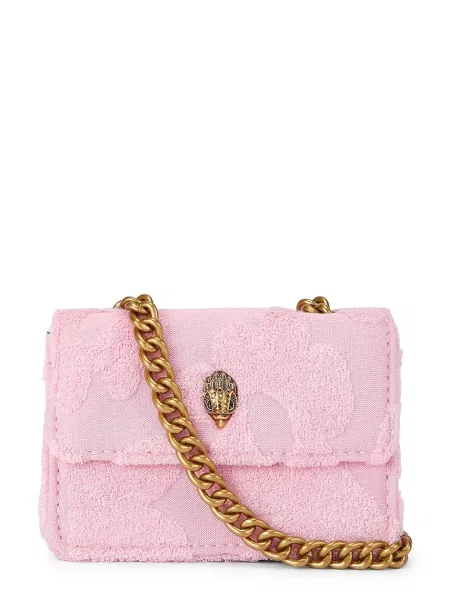 Kurt Geiger London torebka crossbody Micro Kensington różowa