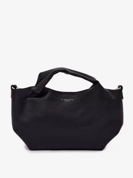 Geantă Flora & Co din piele negru