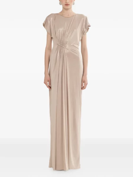 Maxi rochie maxi Nissa cu volane de costum