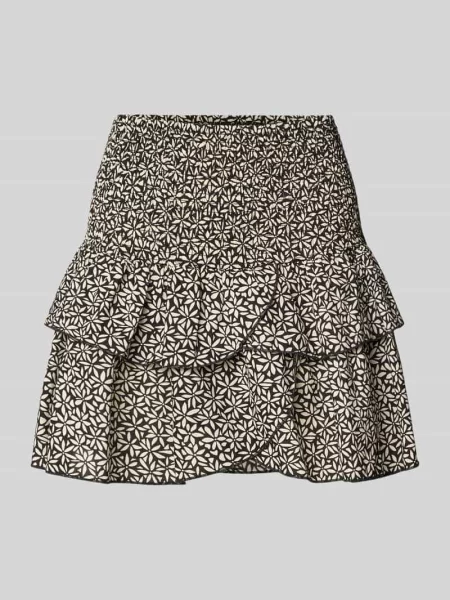 Spódnica mini z elastycznym pasem model ‘NADJA’ Only czarna