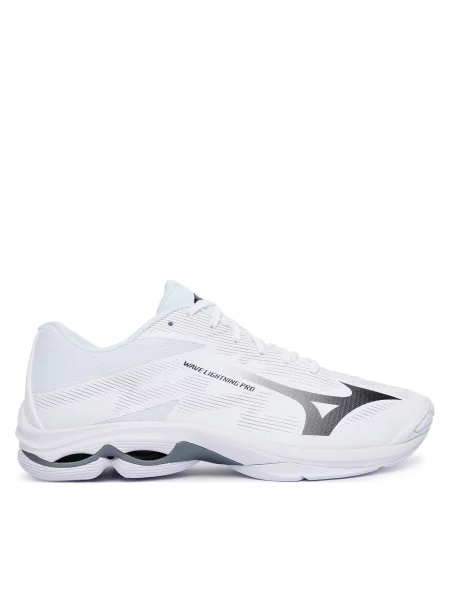 Batai uždaroms aikštelėms Mizuno Wave Lightning Pro balta