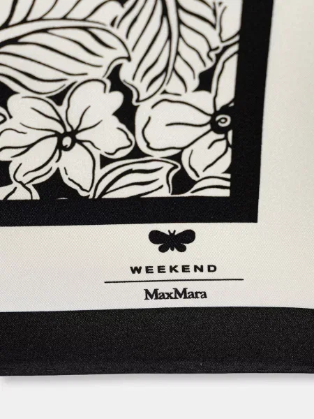 Weekend Max Mara хустка на шию шовкова AONESTO