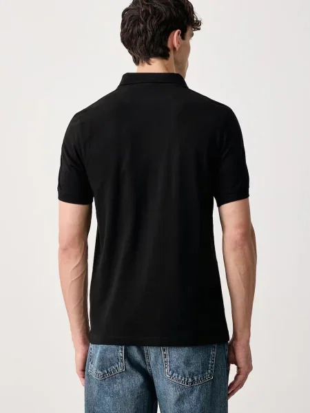Tricou polo Guess negru