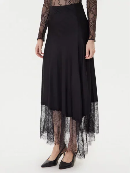 TWINSET Midi krilo črna