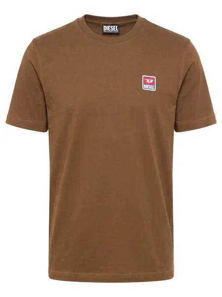 DIESEL Tricou T-JUST maro