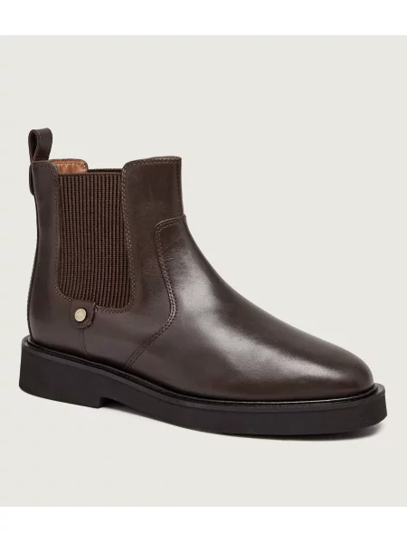 Barbour De piele ghete chelsea Delfina maro