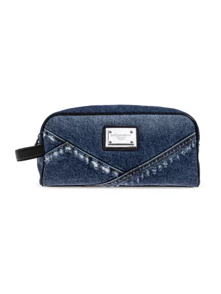 Torba Dolce And Gabbana z logo niebieska