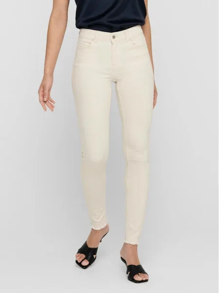 ONLY Дънки Skinny Fit бежов