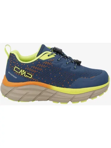 Buty do biegania junior CMP Scarpa Rahmsy waterproof granatowy pomarańczowy żółty 38 niebieskie