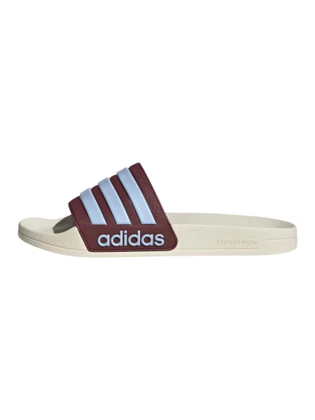 ADIDAS SPORTSWEAR Saboți Adilette Shower albastru deschis / vin roșu
