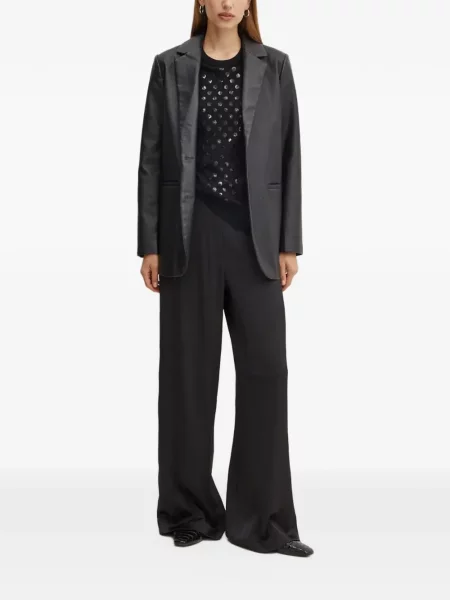 Curea Michael Michael Kors din piele cu imagine cu talie înaltă roz
