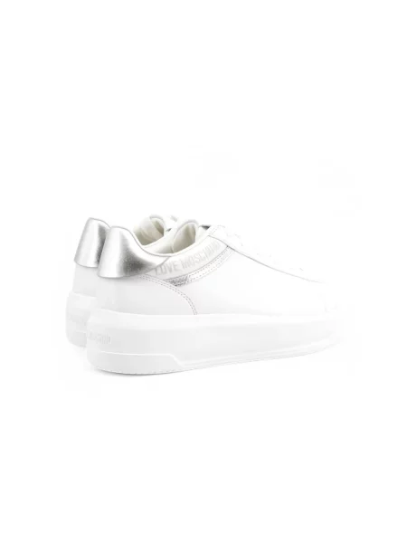 Sneakersy Love Moschino skórzane białe