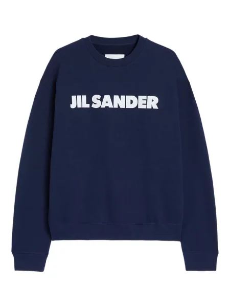 Hanorac Jil Sander cu imagine albastru