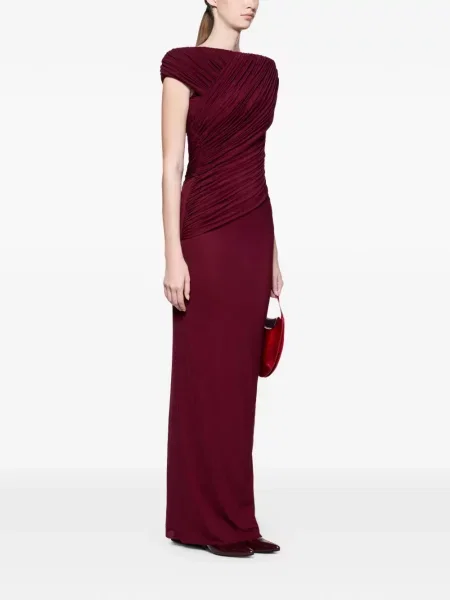 Rochie maxi Chats By C.dam roșu