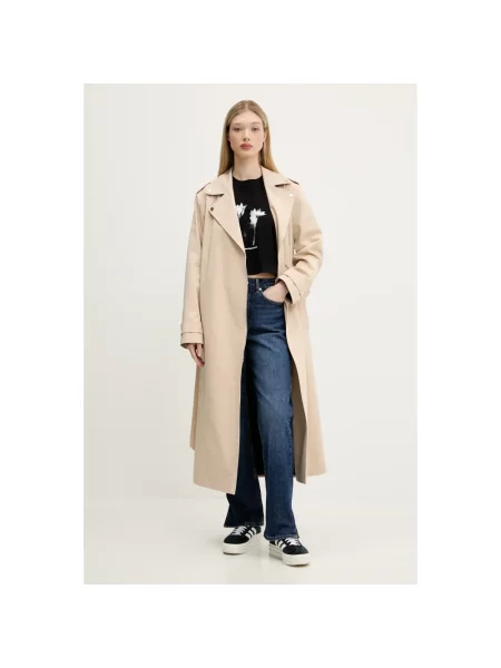 Karl Lagerfeld Jeans jeansy high waist niebieskie