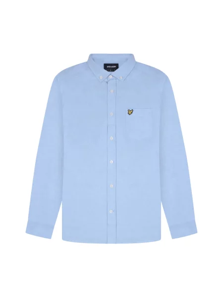 Koszula Lyle & Scott casual niebieska