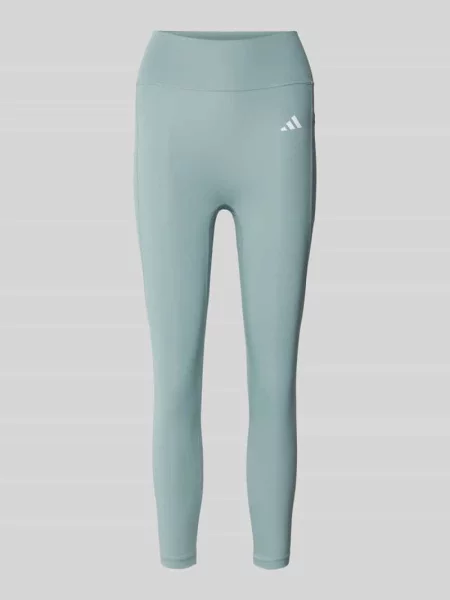 Legginsy z logo i elastycznym pasem Adidas Sportswear
