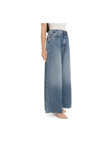 Jeansy Weekend Max Mara niebieskie