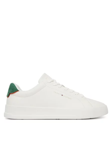 Tenisice Tommy Hilfiger Th Court Core Ess Leather Krem