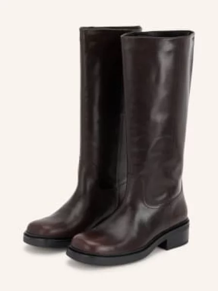 Vagabond Shoemakers Motorkářské Kozačky Karlie tmavě hnědá