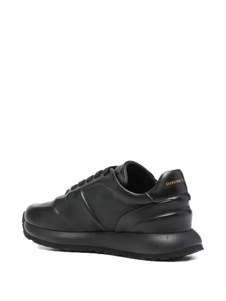 Sneakerși Officine Creative din piele negru