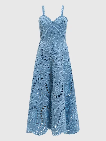 Сукня міді Solace Charo Ruiz блакитна