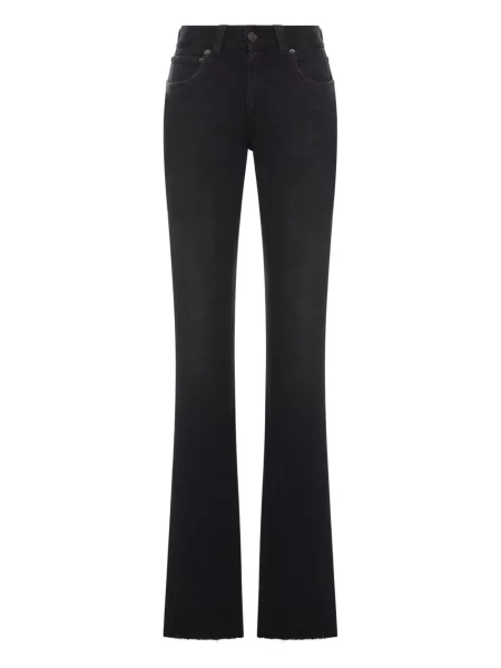 Blugi evazați Balenciaga negru