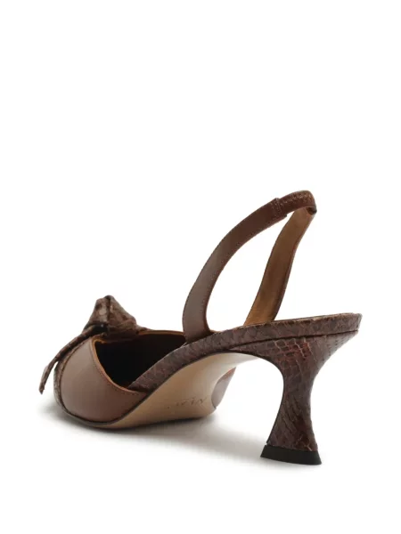 Pantofi cu toc Alexandre Birman maro