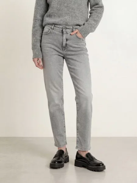 Marc Cain Mom Džíny Feura grey šedé