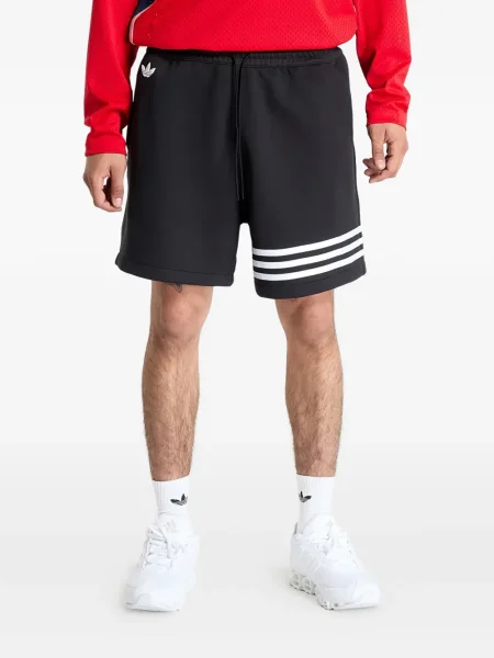 Papuci de casă Adidas cu autograf cu dungi roz
