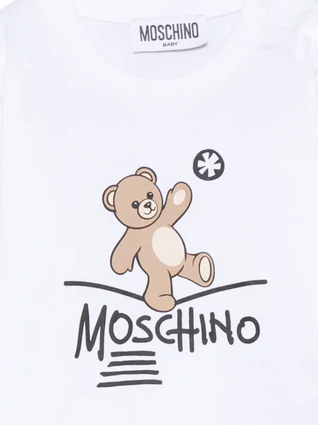 Dětské tričko Moschino bílé