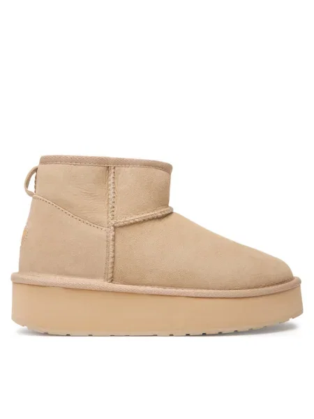 Hótaposó EMU Australia Stinger Micro Flatform bézs