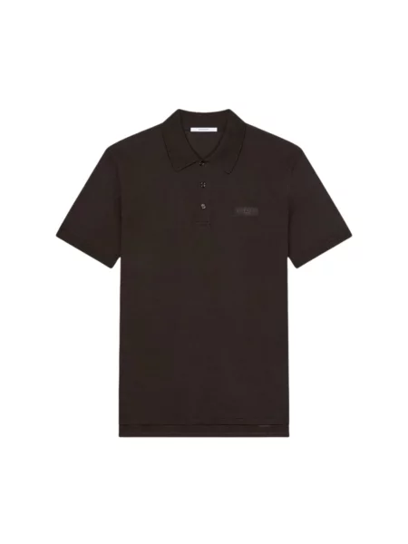 Koszulka polo Givenchy z logo czarna
