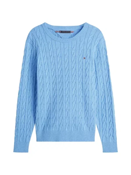 Pulover Tommy Hilfiger albastru