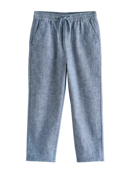 Next Pantaloni amestec albastru