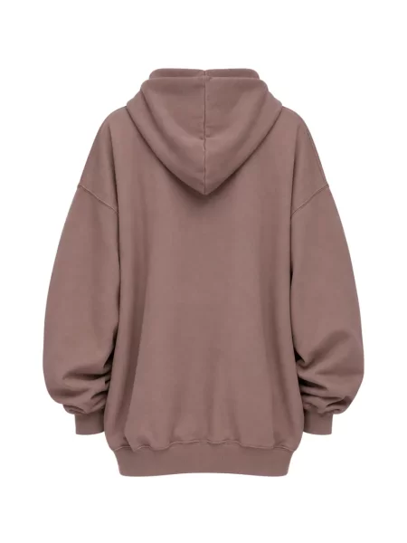 Hanorac cu glugă Rick Owens Drkshdw maro