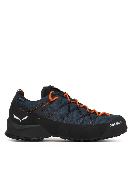 Trekking čevlji Salewa Wildfire 2 Gtx M Mornarsko modra