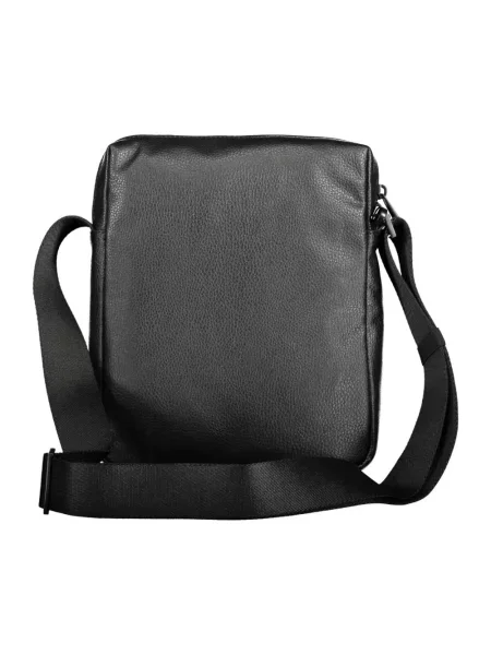 Torba crossbody Calvin Klein skórzana czarna