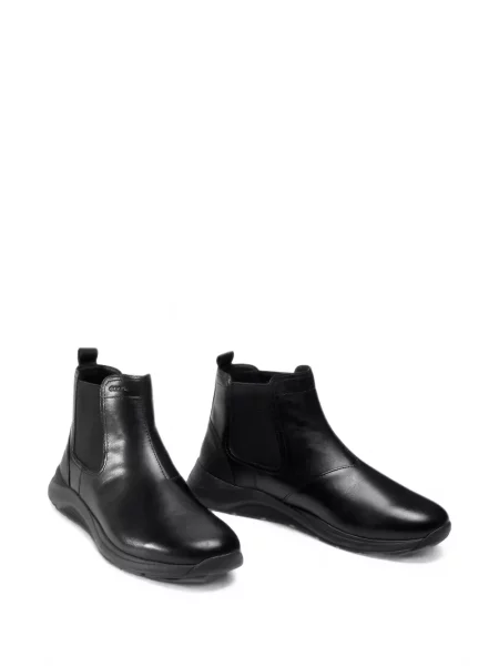 Botine Geox din piele negru