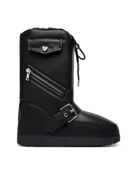LOVE MOSCHINO Śniegowce czarny