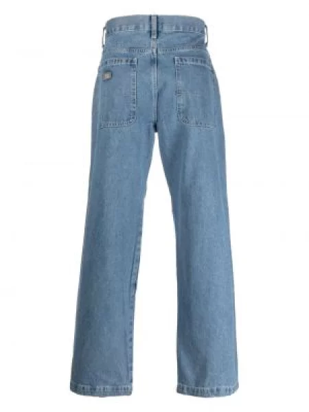 Plačiakojis džinsai Dickies Construct mėlyna