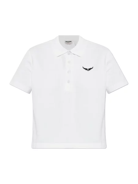 Koszulka polo Zadig & Voltaire biała