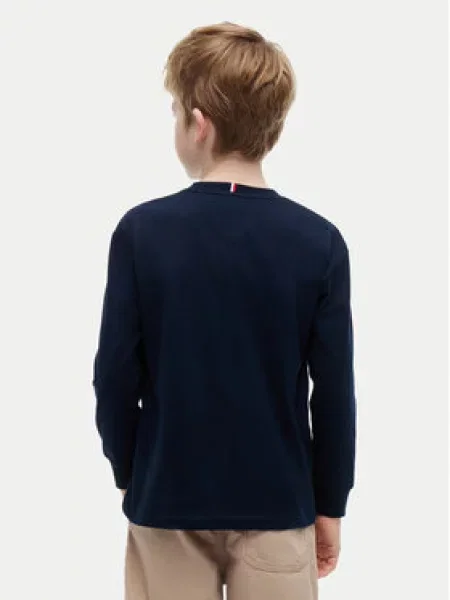 Tommy Hilfiger Tričko S Dlouhým Rukávem tmavě modrá