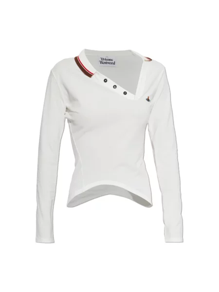 Koszulka polo Vivienne Westwood biała