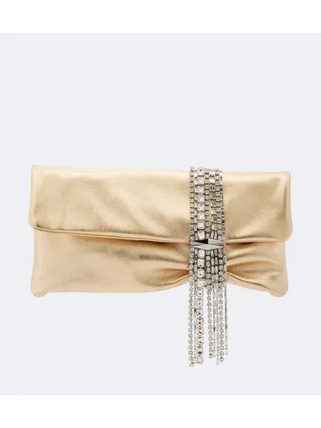 Geantă plic Jimmy Choo din piele